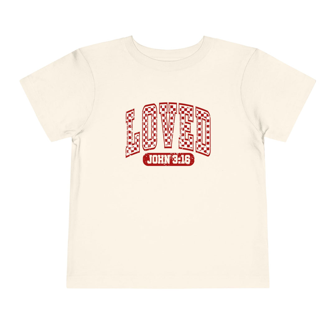 John 3:16 - Toddler Short Sleeve Tee