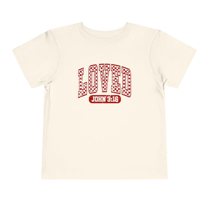 John 3:16 - Toddler Short Sleeve Tee