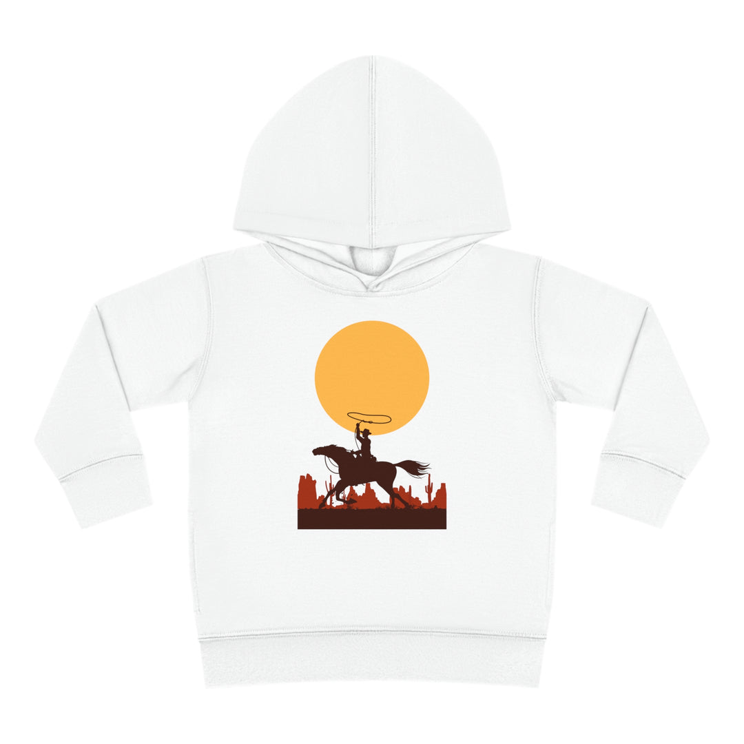 Roping The Moon - Toddler Pullover Fleece Hoodie