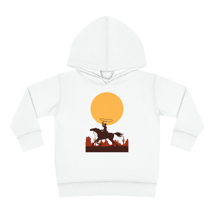 Roping The Moon - Toddler Pullover Fleece Hoodie
