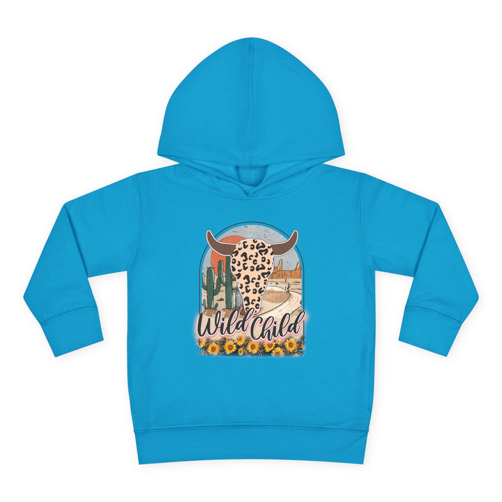 Wild Child - Toddler Pullover Fleece Hoodie