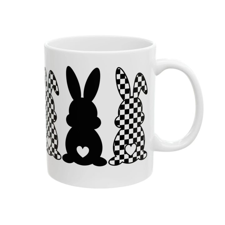 Heart Bunny - Ceramic Mug, (11oz, 15oz)