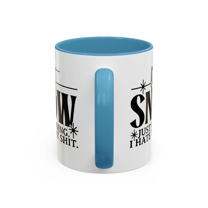 Let It Snow - Accent Coffee Mug (11, 15oz)