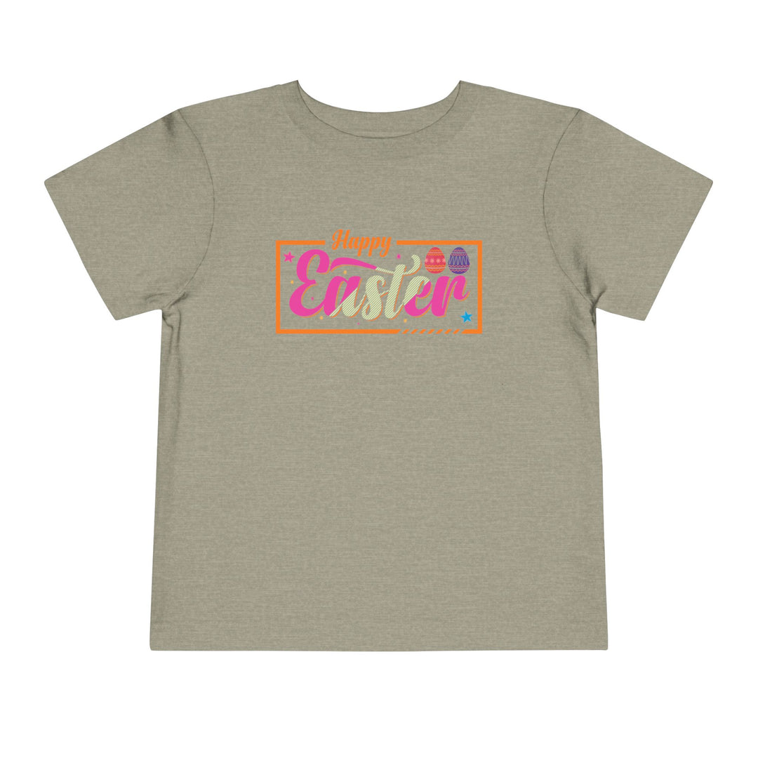 Happy Easter - Toddler Short Sleeve Tee