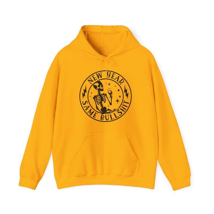 New Year Same Bullsh*t - Unisex Heavy Blend™ Hooded Sweatshirt