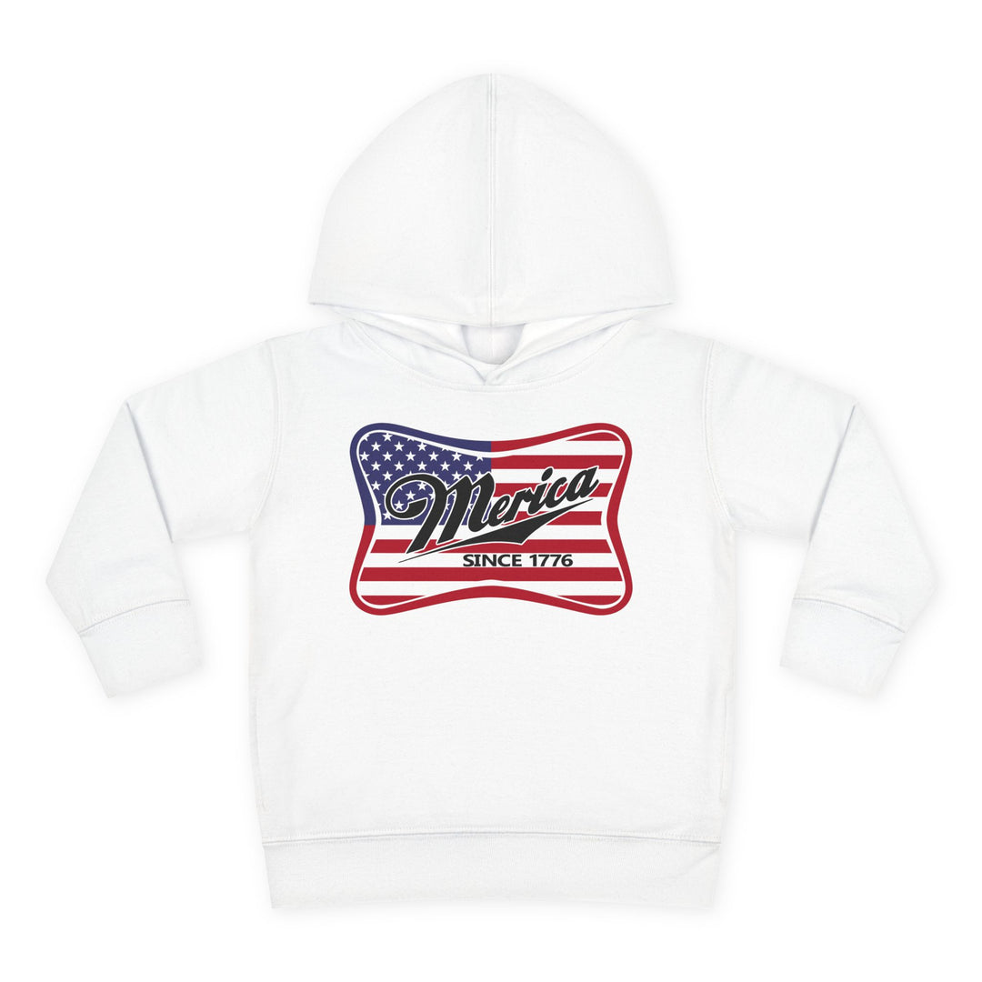 Merica - Toddler Pullover Fleece Hoodie