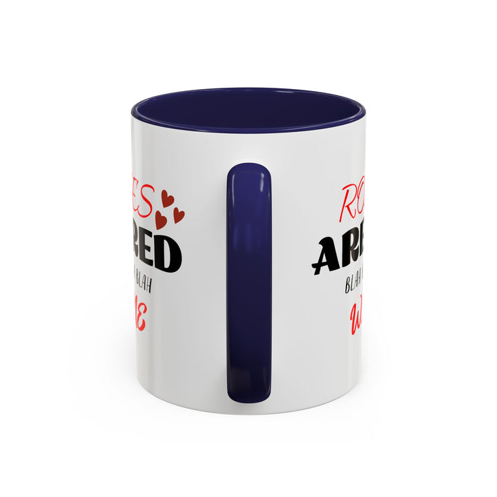 Blah Blah Blah Wine - Accent Coffee Mug (11, 15oz)