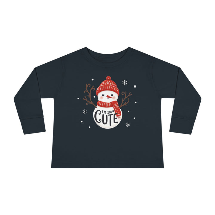 Snow Cute - Toddler Long Sleeve Tee