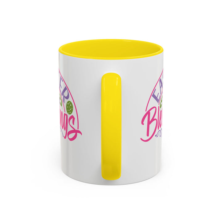 Easter Blessings - Accent Coffee Mug (11, 15oz)