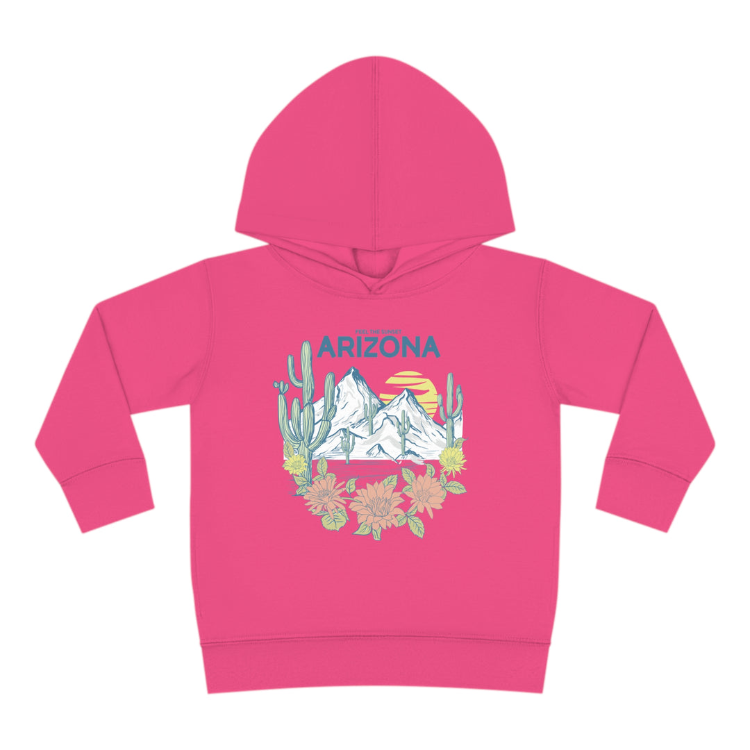 Feel The Sunset Arizona - Toddler Pullover Fleece Hoodie
