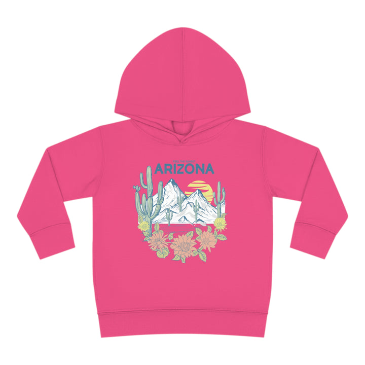 Feel The Sunset Arizona - Toddler Pullover Fleece Hoodie