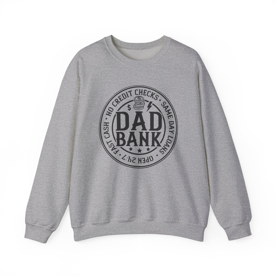 Bank Of Dad - Unisex Heavy Blend™ Crewneck Sweatshirt