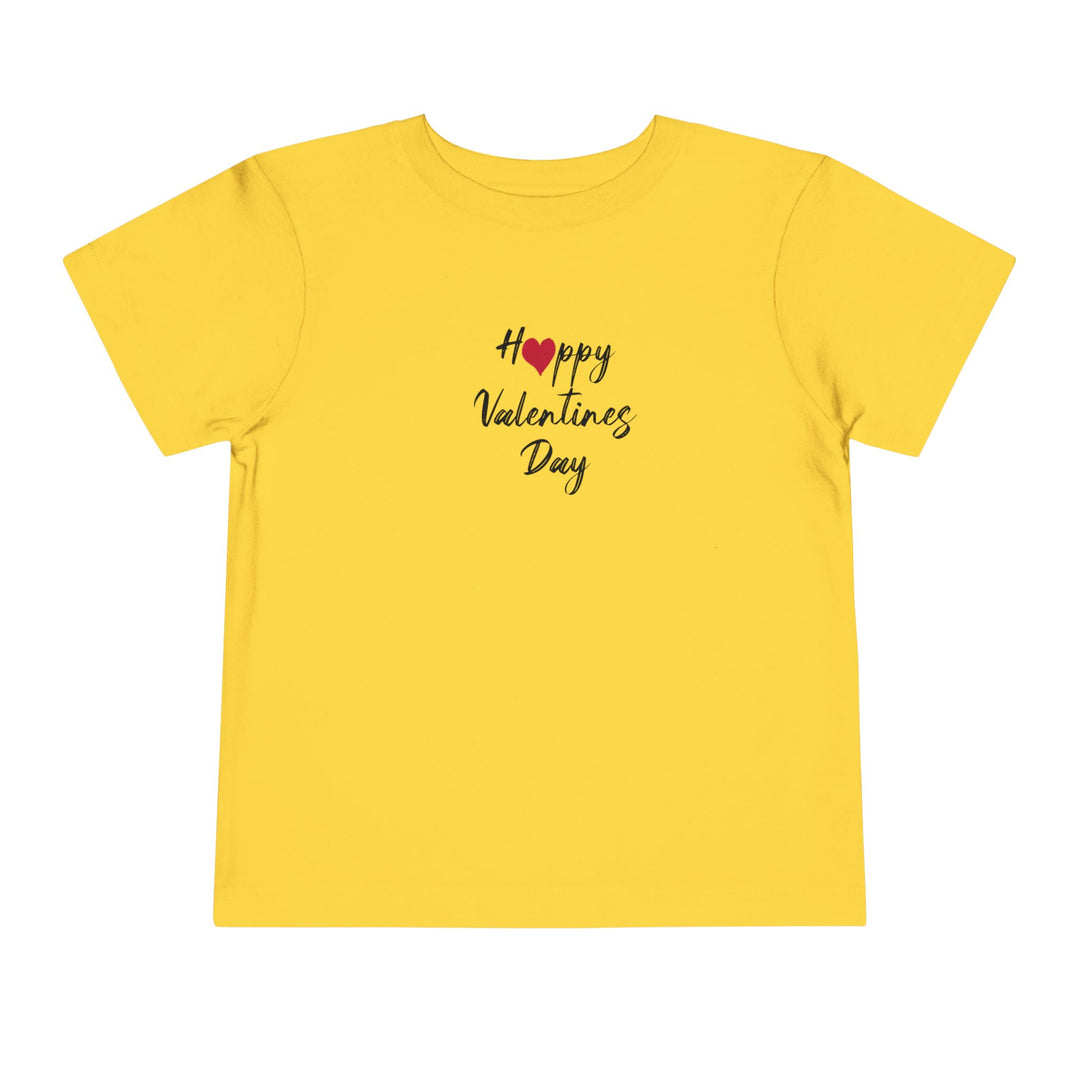 Happy Valentines Day - Toddler Short Sleeve Tee