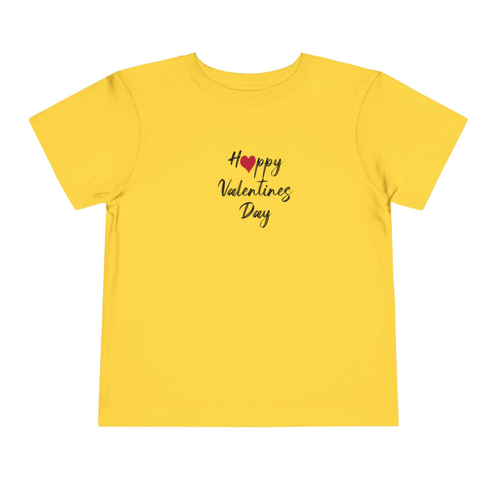 Happy Valentines Day - Toddler Short Sleeve Tee