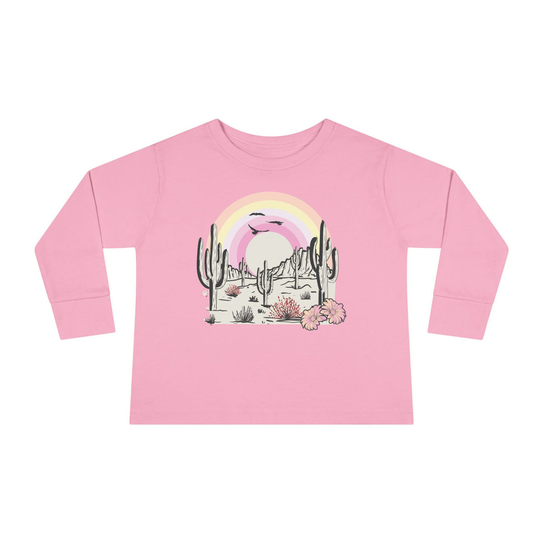 Desert Rainbow - Toddler Long Sleeve Tee