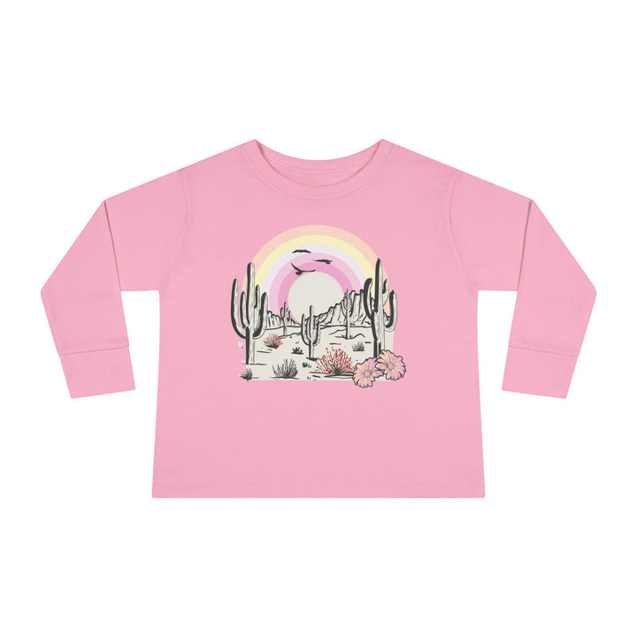 Desert Rainbow - Toddler Long Sleeve Tee