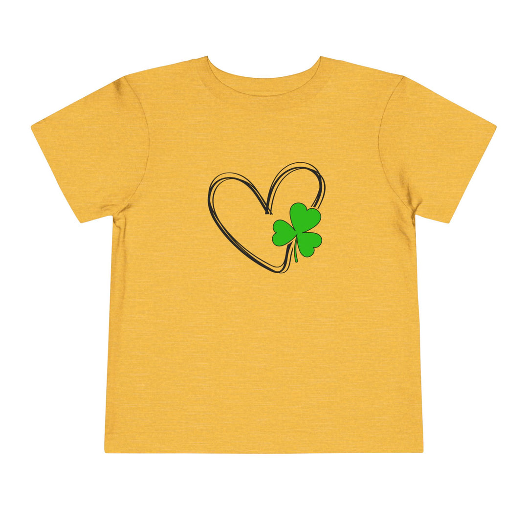 Heart & Clover - Toddler Short Sleeve Tee