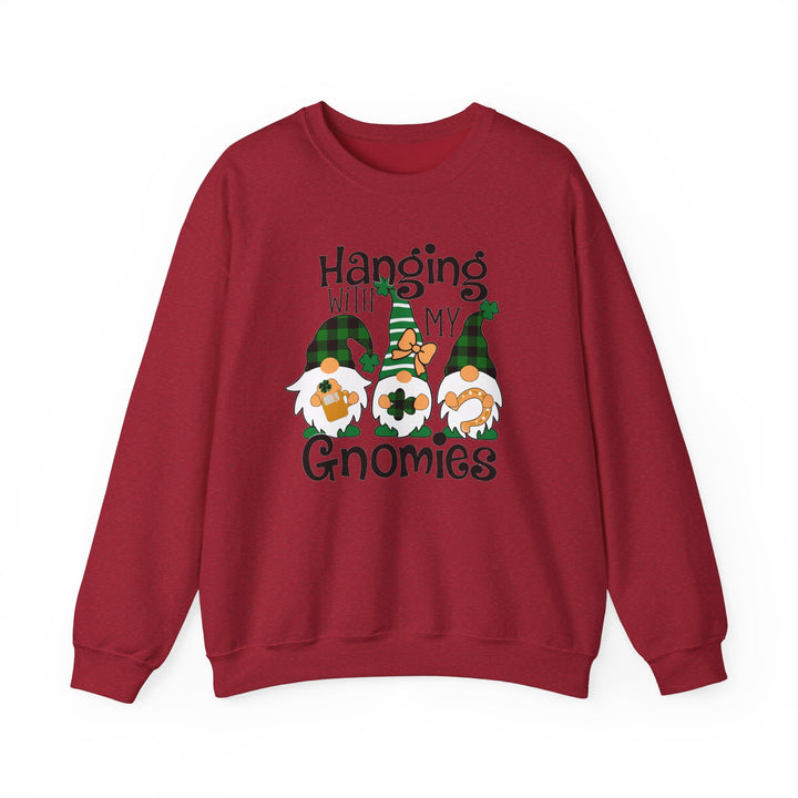 St. Patricks Day Gnomes - Unisex Heavy Blend™ Crewneck Sweatshirt
