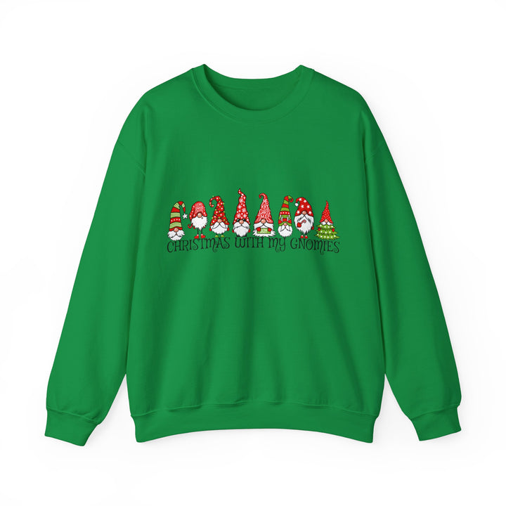 Christmas With My Gnomes - Unisex Heavy Blend™ Crewneck Sweatshirt