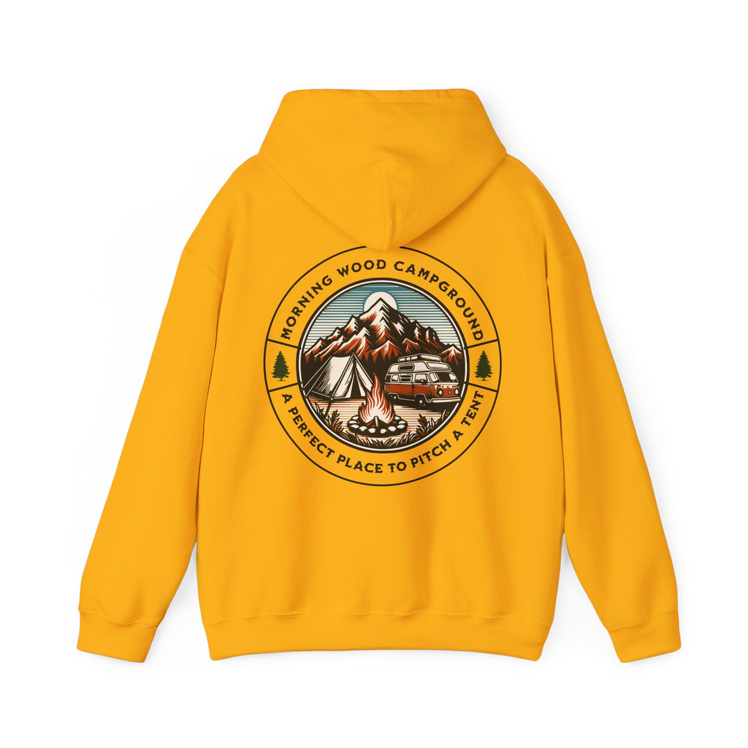 Morning Wood Campground - Unisex Heavy Blend™ Hooded Sweatshirt