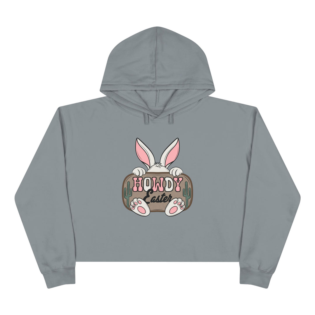 Howdy Easter - Crop Hoodie