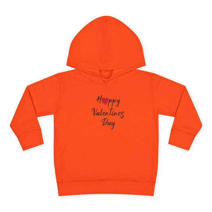 Happy Valentines Day - Toddler Pullover Fleece Hoodie