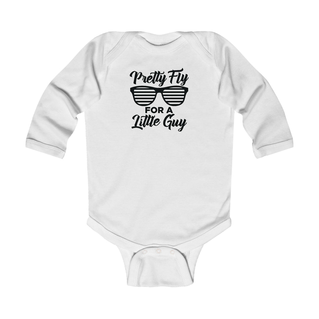 Pretty Fly For A Little Guy - Infant Long Sleeve Bodysuit
