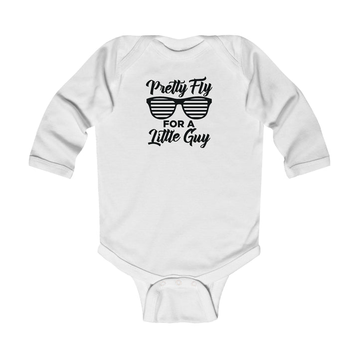 Pretty Fly For A Little Guy - Infant Long Sleeve Bodysuit