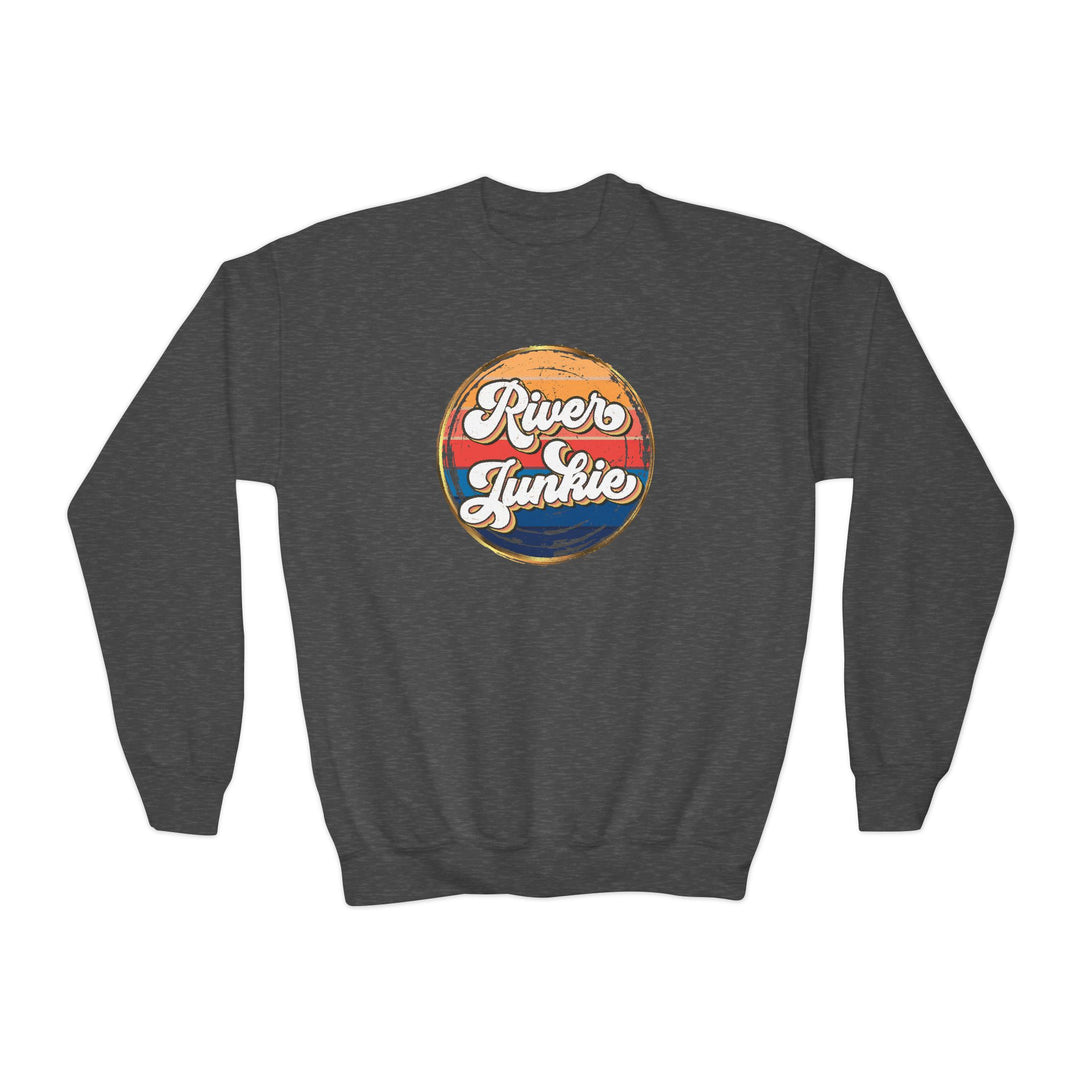 River Junkie - Youth Crewneck Sweatshirt