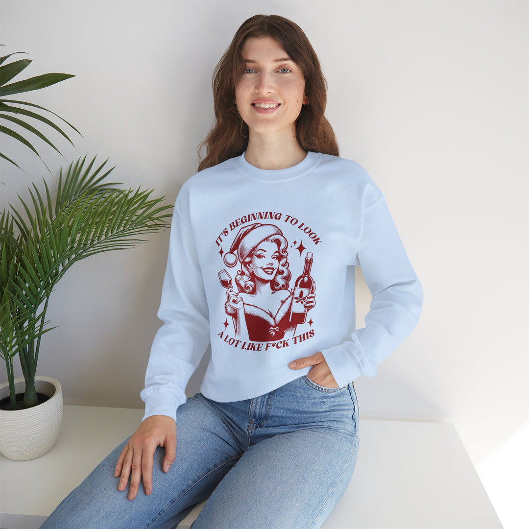 It's Beginning To Look - Unisex Heavy Blend™ Crewneck Sweatshirt