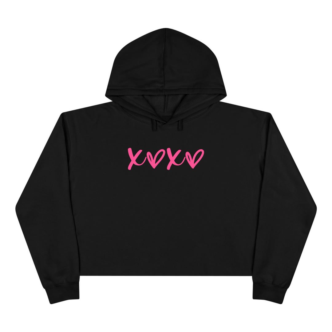 XOXO - Crop Hoodie