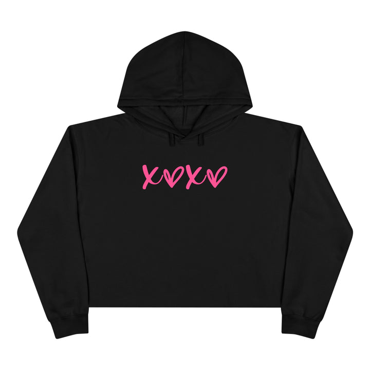 XOXO - Crop Hoodie