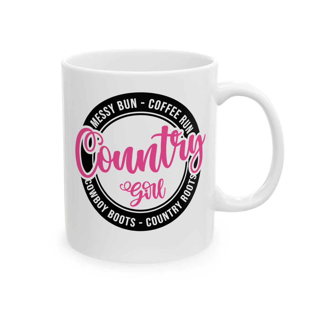 Country Girl - Ceramic Mug, (11oz, 15oz)