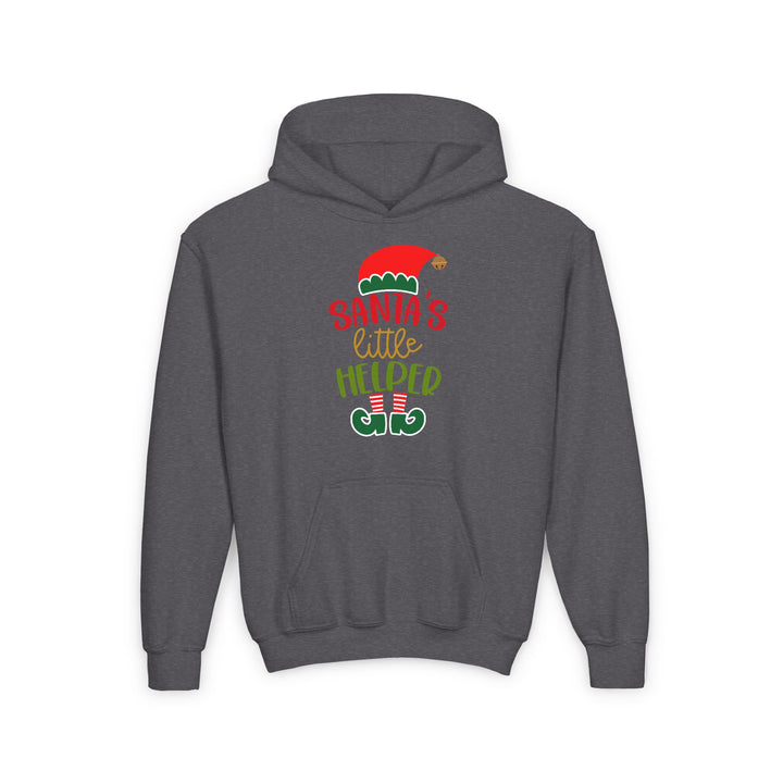 Santa's Little Helper - Youth Heavy Blend Hooded Sweatshirt