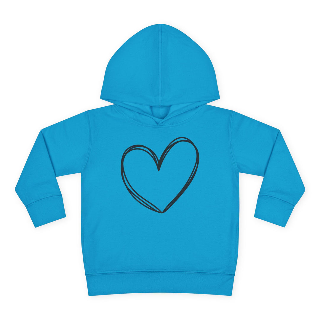 Heart - Toddler Pullover Fleece Hoodie