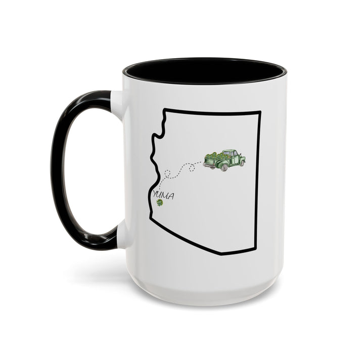 Yuma Lettuce Truck - Accent Coffee Mug (11, 15oz)