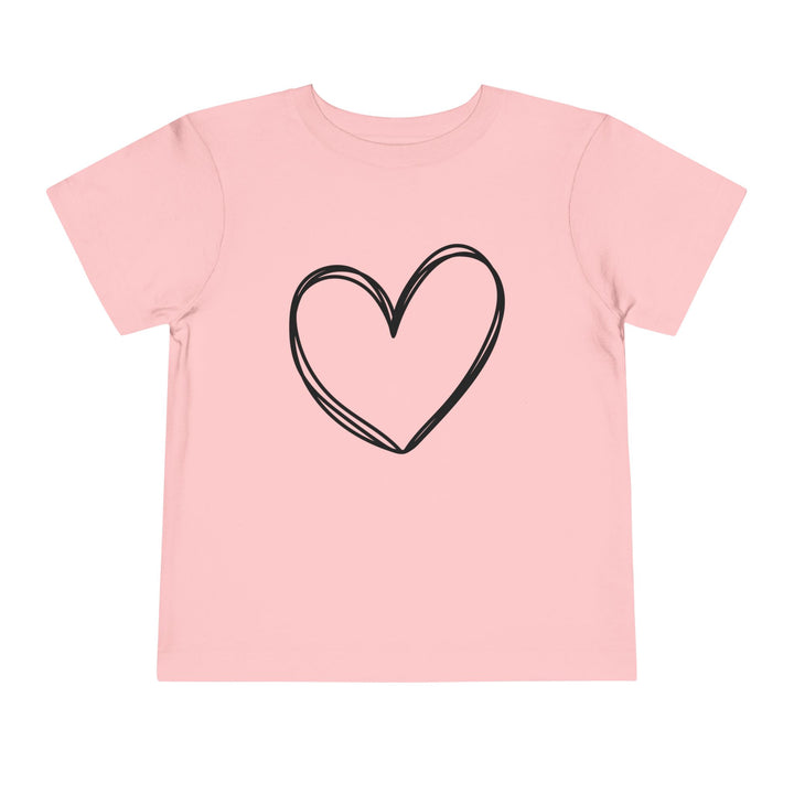 Heart - Toddler Short Sleeve Tee
