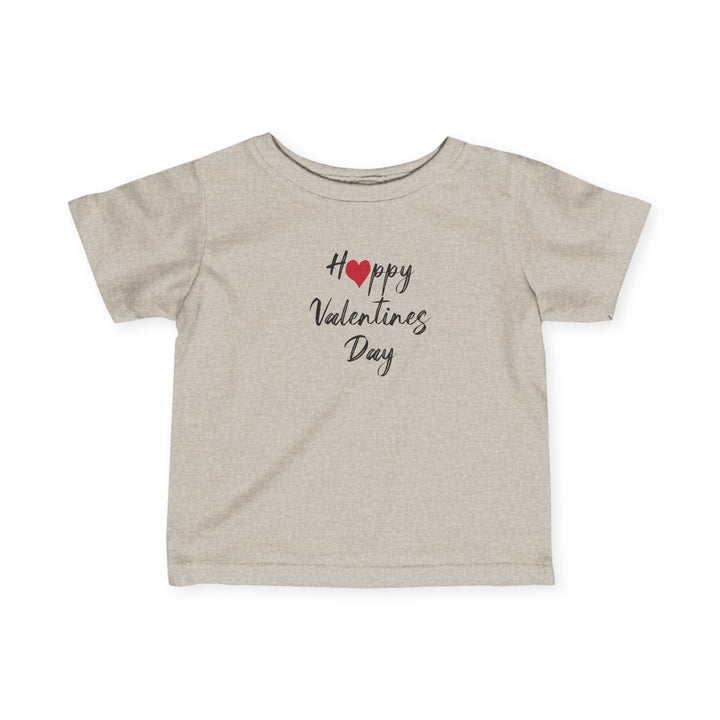 Happy Valentines Day - Infant Fine Jersey Tee