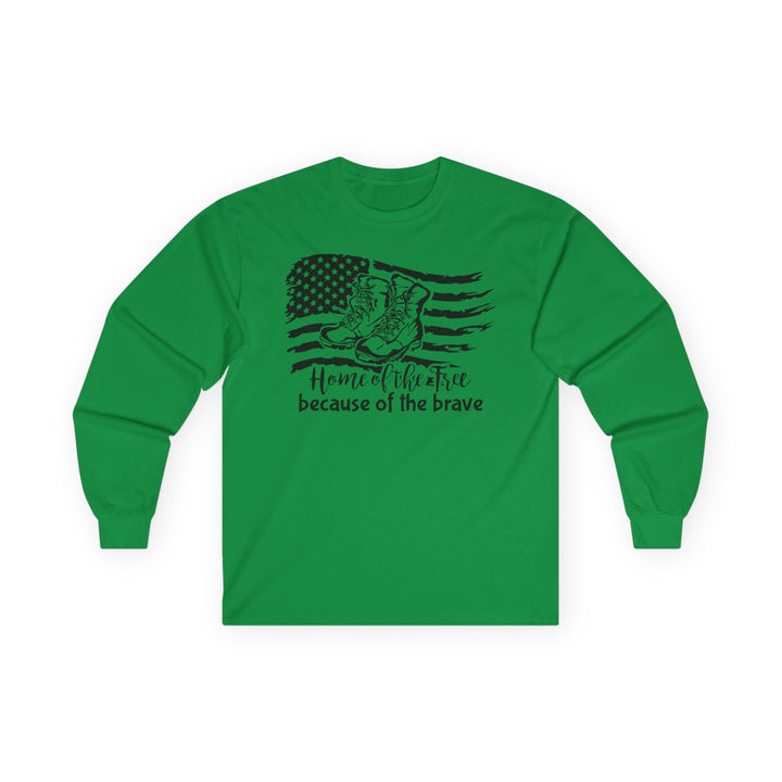 Home Of The Free - Unisex Ultra Cotton Long Sleeve Tee