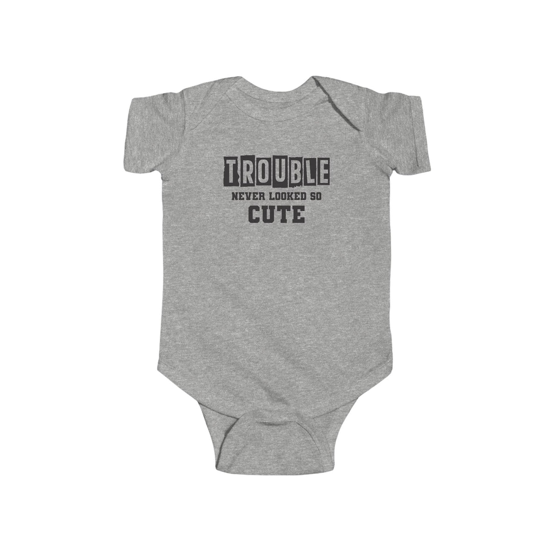 Trouble Never Looked So Cute - Infant Fine Jersey Bodysuit