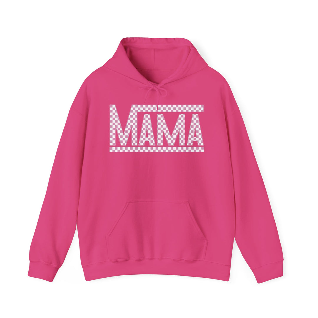 Pink Check Mama - Unisex Heavy Blend™ Hooded Sweatshirt