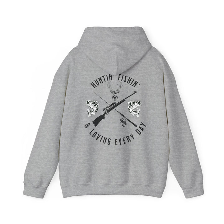 Huntin' Fishin' - Unisex Heavy Blend™ Hooded Sweatshirt