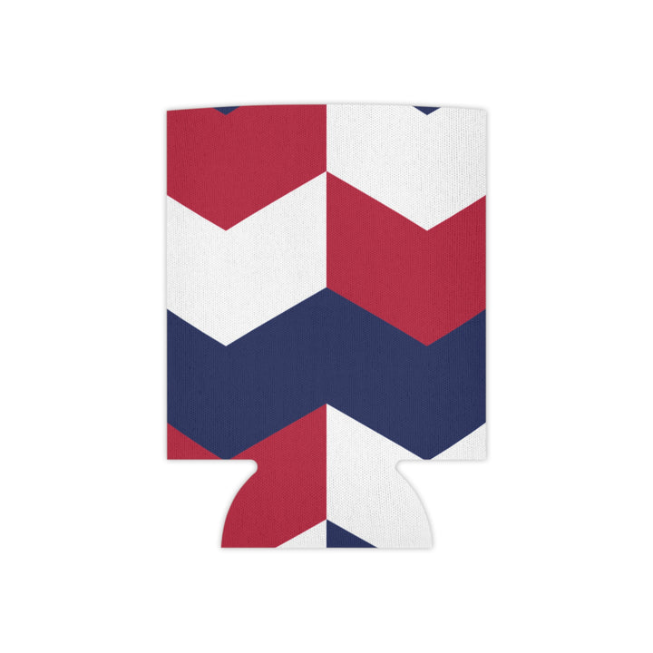 Patriotic Abstract - Can Cooler