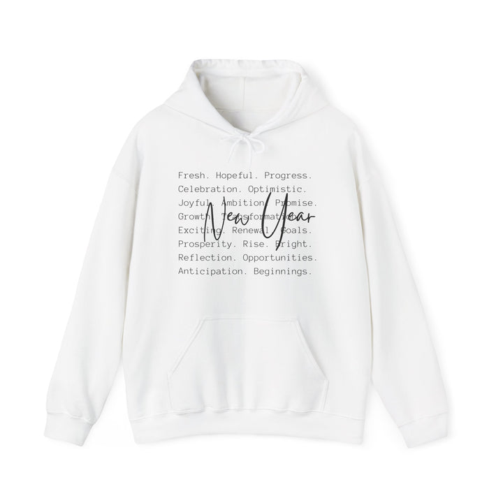 New Year Optimism - Unisex Heavy Blend™ Hooded Sweatshirt