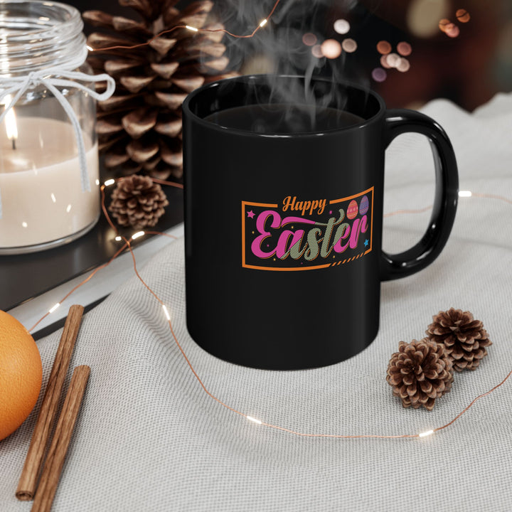 Happy Easter - Black Mug (11oz, 15oz)