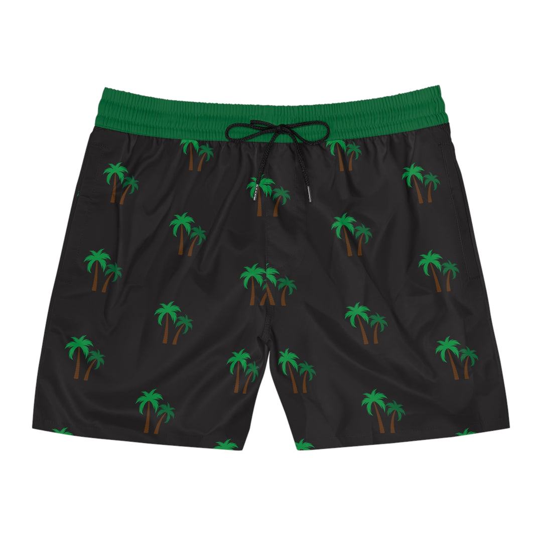 Palm Tree - Men's Mid-Length Swim Shorts (AOP)