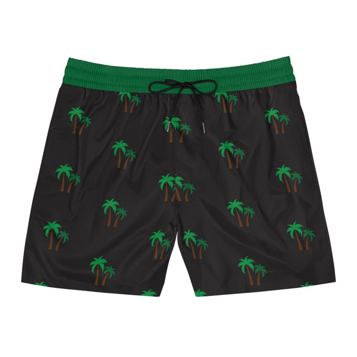Palm Tree - Men's Mid-Length Swim Shorts (AOP)