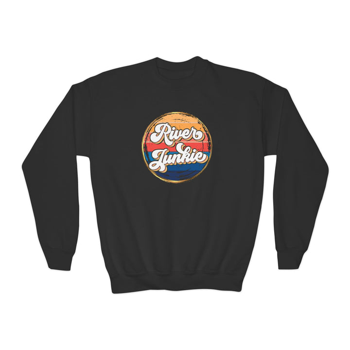 River Junkie - Youth Crewneck Sweatshirt