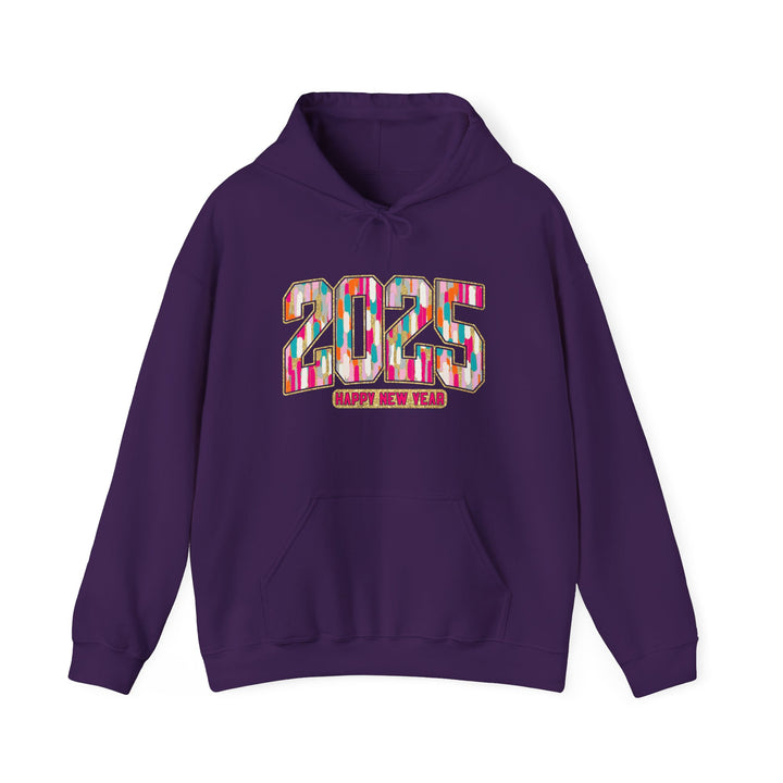 2025 Happy New Year - Unisex Heavy Blend™ Hooded Sweatshirt