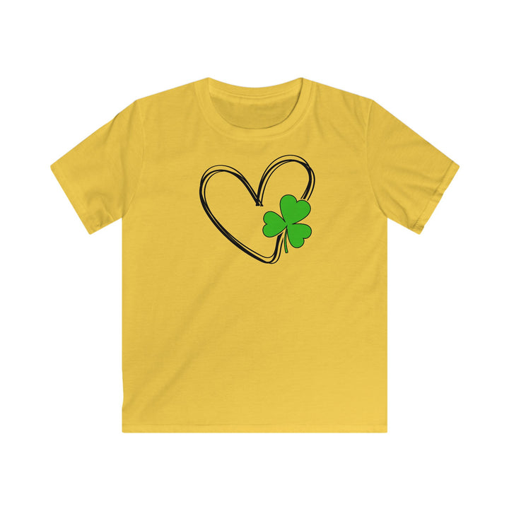 Heart & Clover - Kids Softstyle Tee